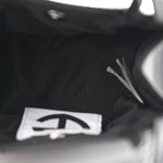 Vegan Leather Small Shopping Bag Black