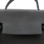 Grained Calfskin Mini Belt Bag Grey