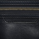 Smooth Calfskin Micro Luggage Navy Blue