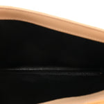 Grain De Poudre Matelasse Chevron Monogram Chain Wallet Nude Powder
