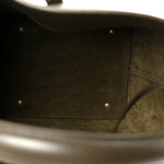 Shiny Calfskin Le 37 Bucket Bag Arabica