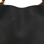 Grained Calfskin Low Key Hobo MM Black