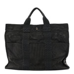 Canvas Herline MM Tote Grey