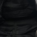 Tessuto Nylon Zip Convertible Tote Black