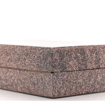 Acrylic Glitter Chain Clutch Copper
