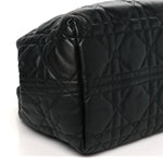 Calfskin Macrocannage Large Toujours Black