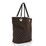 Monogram Large Eclipse Tote Dark Brown