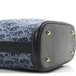 Denim Jacquard Oblique C'est Dior Bucket Bag Blue