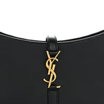 Smooth Calfskin Le 5 A 7 Mini Hobo Black