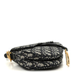 Oblique Saddle Bag Blue