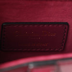 Supple Calfskin Mini Saddle Bag With Strap Purple