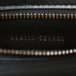 Calfskin Matelasse Small GG Marmont Top Handle Shoulder Bag Black
