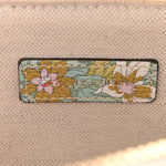 New Shangai Calfskin Tiger Savanah Web Mini Horsebit 1955 Top Handle Bag Chalky White Multicolor