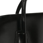 Shiny Lord Calfskin Medium Antigona Black