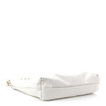 Shiny Calfskin Quilted Small Chanel  White
