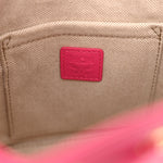 Nappa Mini Drawstring Aren Chain Bag Beetroot Purple