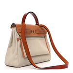 Military Toile Vache Hunter Herbag Zip Retourne 31 PM Beton Naturel Fauve Cuivre