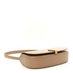 Box Calfskin Mini Voltaire Shoulder Bag Dark Cork