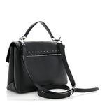 Soft Calfskin My Lockme Studs Black