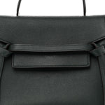 Grained Calfskin Micro Belt Bag Amazone