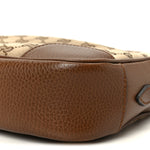 Monogram Mini Bree Messenger Bag Beige Tabacco