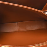 Natural Calfskin Medium Triomphe Tan
