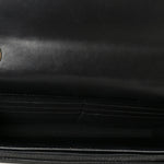 Lambskin Quilted Trendy CC Wallet On Chain WOC Black