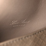 Matte Snakeskin Extra Pocket L27 Grey