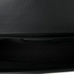 Lambskin Chevron Quilted Medium Boy Flap Black