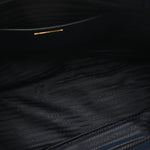 Saffiano Large Galleria Double Zip Tote Bluette