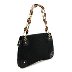 Monogram Bamboo Chain Bag Black