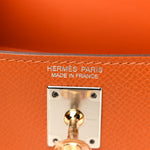 Epsom Mini Kelly Sellier 20 Orange
