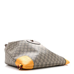 GG Supreme Monogram Neo Vintage Drawstring Backpack Beige New Acero Crop