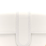 Smooth Calfskin Le Bambino Long White