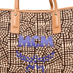 Visetos Medium Liz Reversible Shopper Tote Cognac