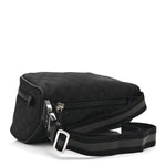 Nylon Monogram Fanny Pack Belt Bag Black