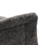 Wool Calfskin Rive Gauche Tote Grey