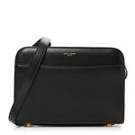 Calfskin Reverse Satchel Black