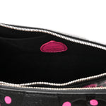 LV X YK Empreinte Multi Pochette Accessories Black Fuchsia