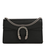 Calfskin Super Mini Dionysus Shoulder Bag Black