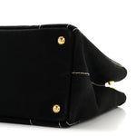 Canapa Small Logo Tote Black Talco