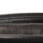 Grained Calfskin Small Slouchy Banana Bag Dark Brown