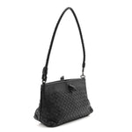 Nappa Intrecciato Mini Shoulder Bag Black