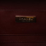 Lambskin Quilted Coco Click Bag Burgundy