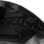 Lambskin Quilted Banane Waist Bag Fanny Pack Black