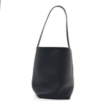 Grained Calfskin Medium N/S Park Tote Marine