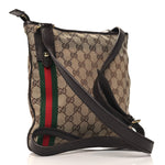 Monogram Web Jolicoeur Charms Messenger Dark Brown