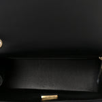 Lambskin Quilted Mini Square Flap Black