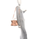 Lambskin Small Dumpling Soft Bag Pink