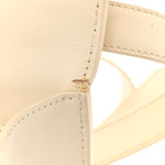 Box Calfskin 30 Montaigne Flap Bag Latte